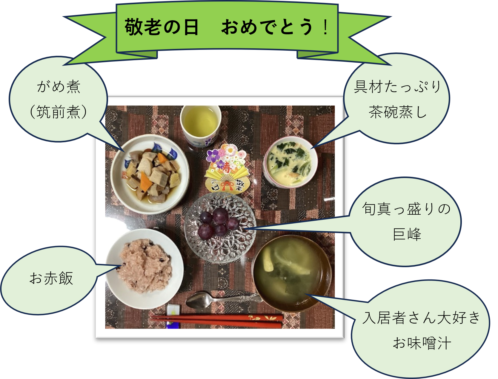 敬老の日①